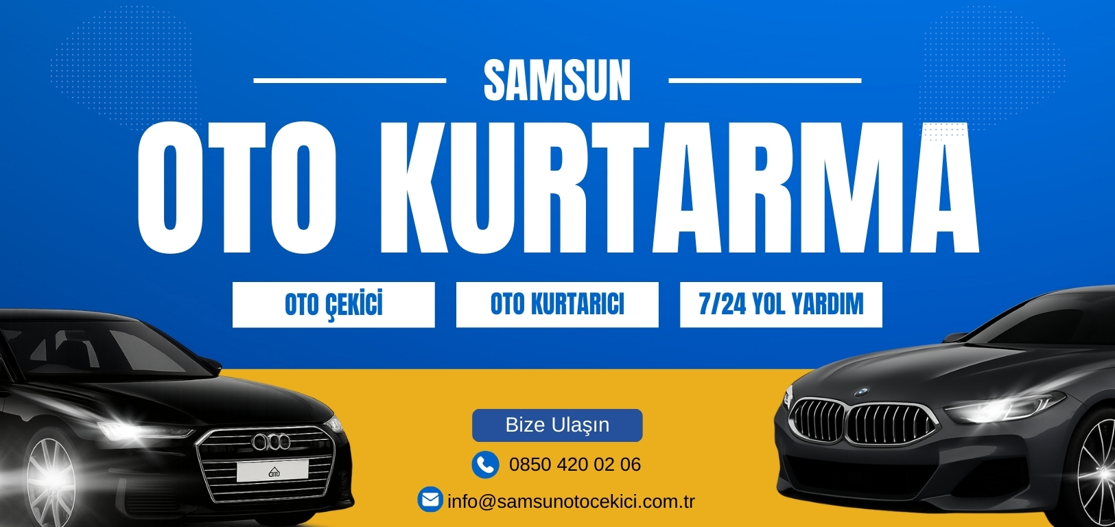 Samsun Oto Çekici Banner