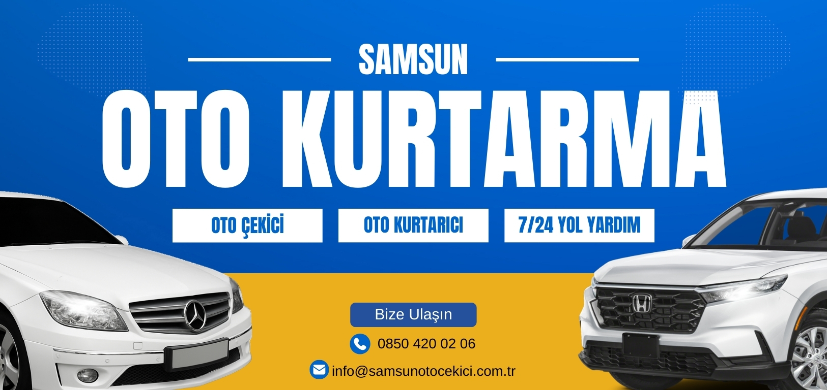 Samsun Oto Çekici Banner